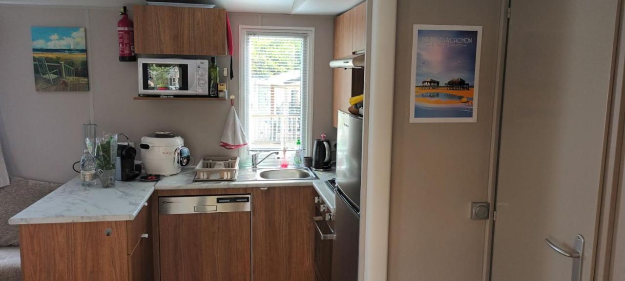 Mobilhome Tout Confort Les Viviers Lège-Cap-Ferret Buitenkant foto